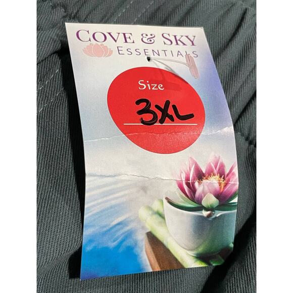 NWT Doublju Women's Size 3XL Drawstring Side Pockets Casual Shorts Deep Blue - Picture 9 of 9